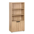 **Technische titel in het Nederlands: Functionele Boekenkast met 4 Planken en 2 Deuren**